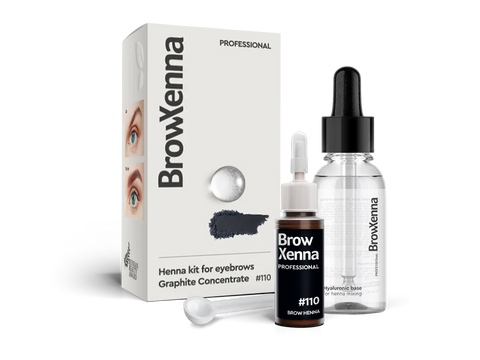 BrowXenna Set #110 Graphite