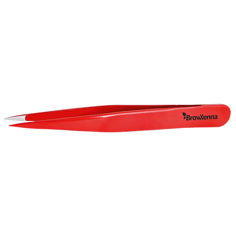 BrowXenna® Eyebrow tweezers Expert point red 0/11