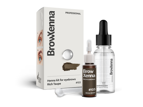 BrowXenna Set #103 Rich Taupe