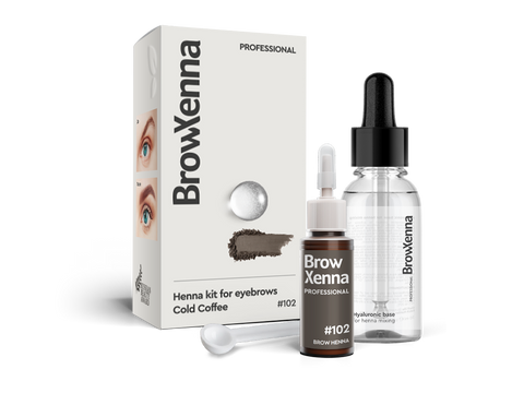 BrowXenna Set #102 Cold Coffee